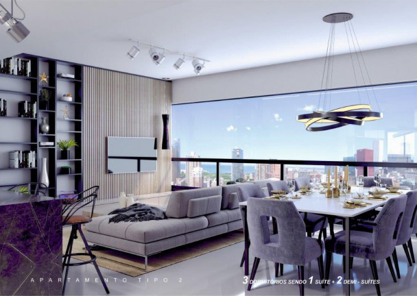 Imagem Apartamento com 3 Quartos à Venda, 106 m² em Centro - Balneário Camboriú
