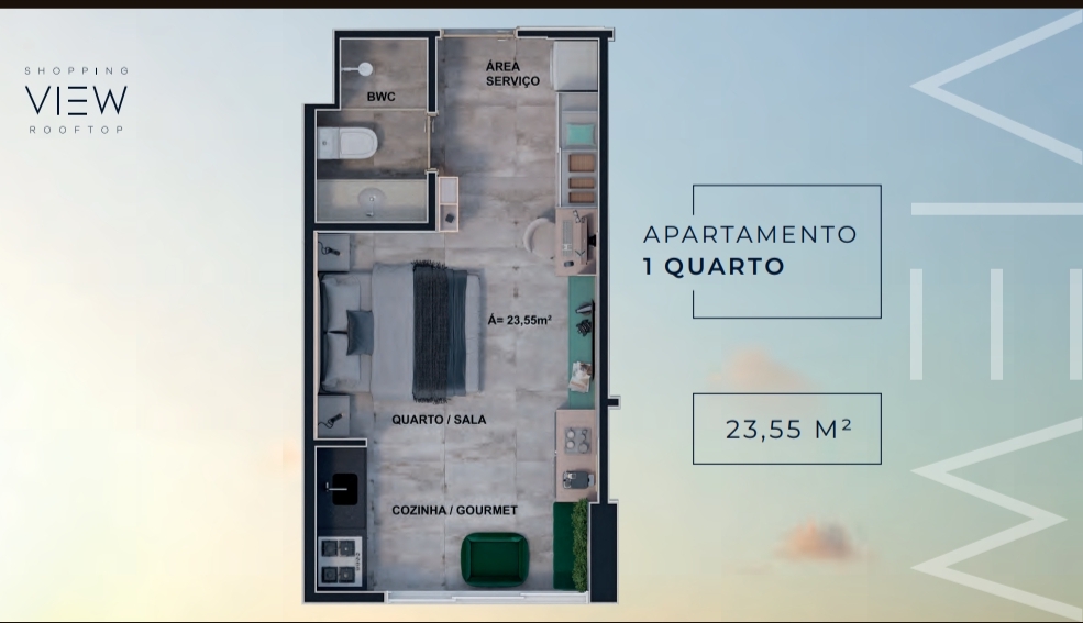 Imagem Flat com 2 Quartos à Venda, 48 m² em Boa Viagem - Recife Imagem Flat com 2 Quartos à Venda, 48 m² em Boa Viagem - Recife