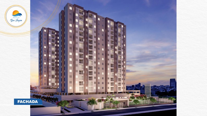 Imagem Apartamento com 3 Quartos à Venda, 58 m² em - Imagem Apartamento com 3 Quartos à Venda, 58 m² em -