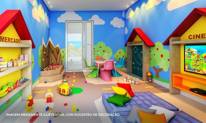Imagem Apartamento com 2 Quartos para Alugar, 42 m² em Vila Valparaíso - Santo André