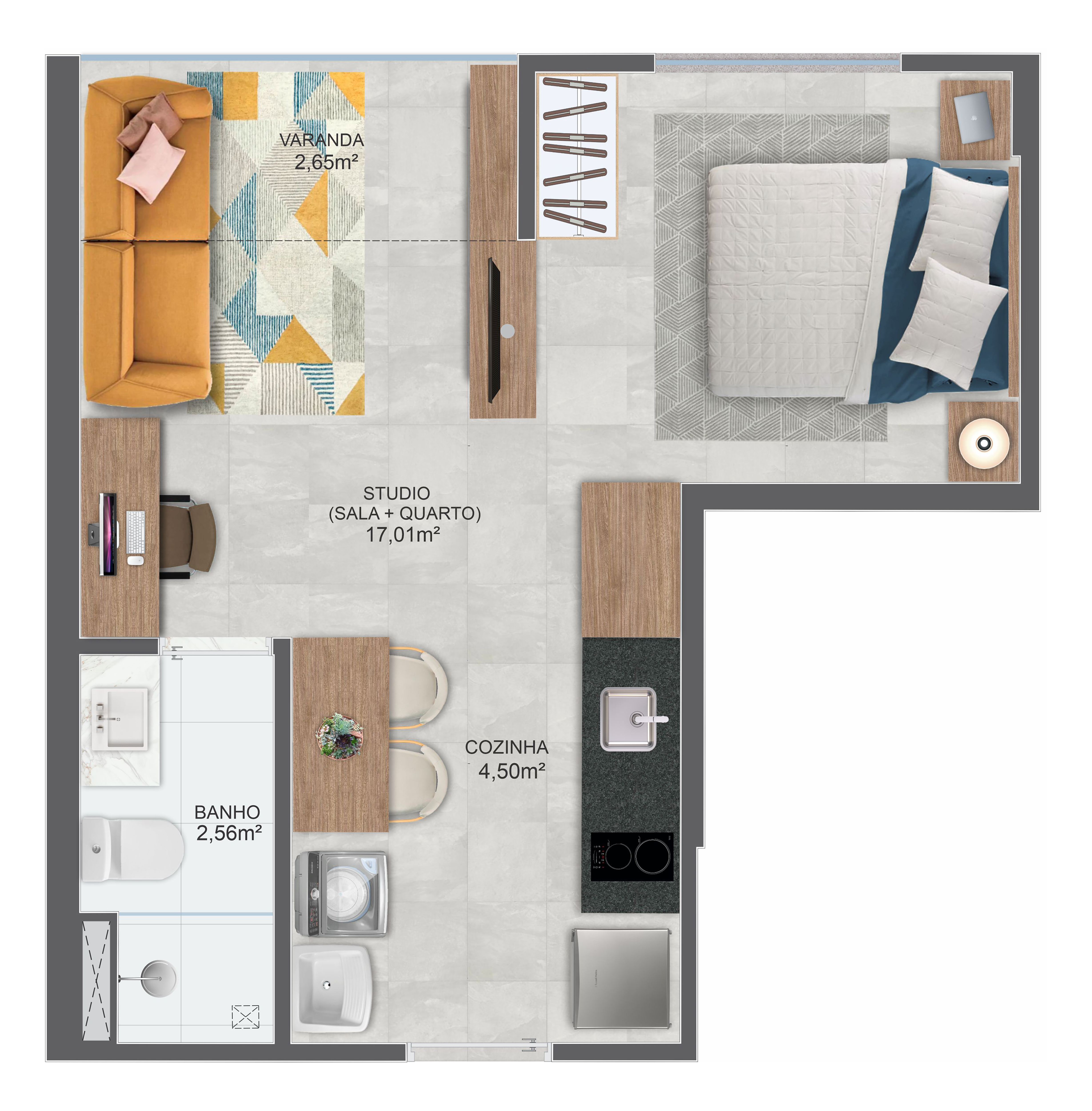 Imagem Apartamento com 2 Quartos à Venda, 60 m² em Praia da Costa - Vila Velha