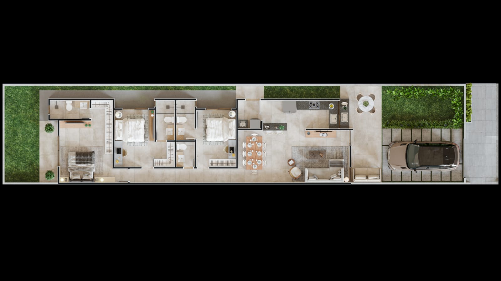 Imagem Casa com 3 Quartos à Venda, 135 m² em Coité - Eusébio Imagem Casa com 3 Quartos à Venda, 135 m² em Coité - Eusébio