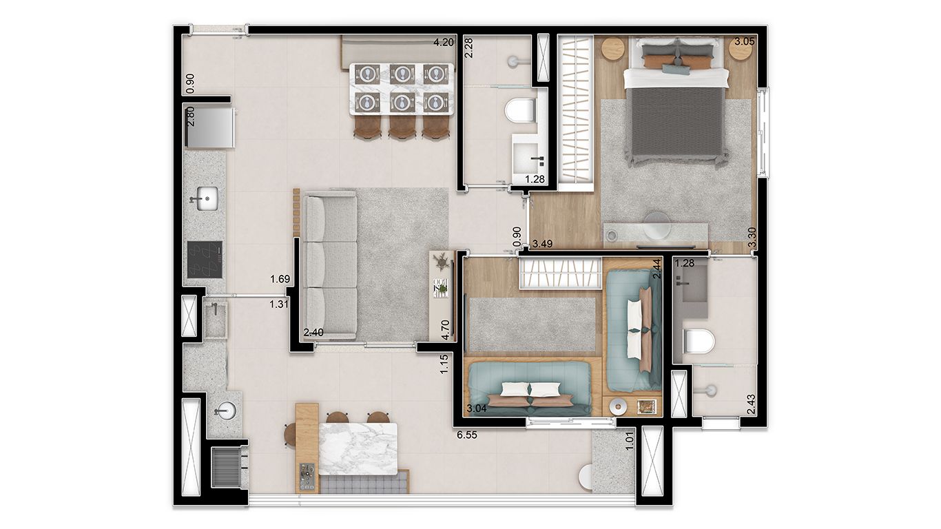 Imagem Apartamento com 2 Quartos à Venda, 64 m²em Alto da Lapa - São Paulo Imagem Apartamento com 2 Quartos à Venda, 64 m²em Alto da Lapa - São Paulo