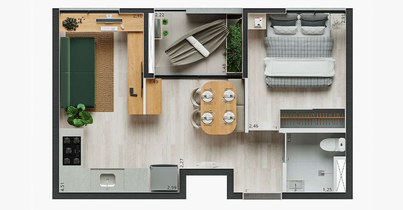 Imagem Apartamento à Venda, 24 m²em Liberdade - São Paulo Imagem Apartamento à Venda, 24 m²em Liberdade - São Paulo