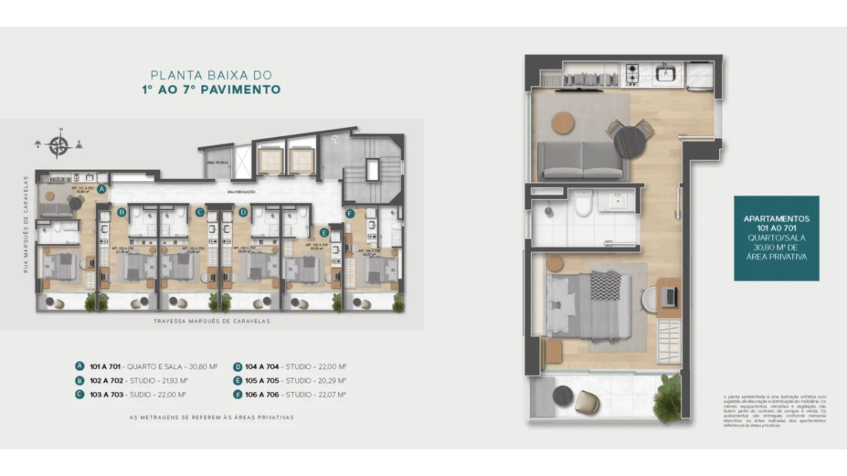 Imagem Apartamento com 1 Quarto à Venda, 22 m²em Barra - Salvador Imagem Apartamento com 1 Quarto à Venda, 22 m²em Barra - Salvador