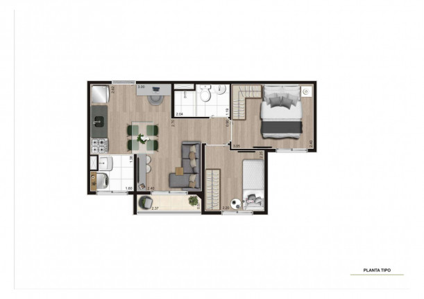 Imagem Apartamento com 2 Quartos à Venda, 37 m² em Saúde - São Paulo