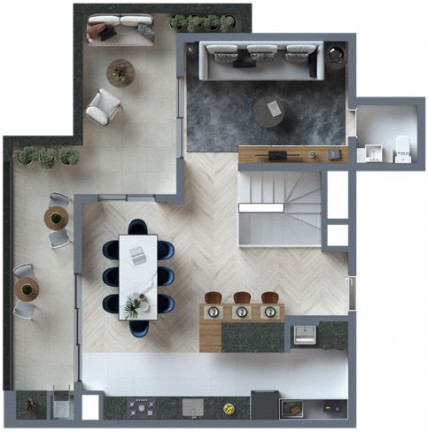 Imagem Apartamento com 2 Quartos à Venda, 56 m²em Juvevê - Curitiba