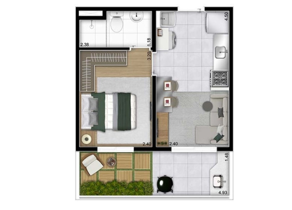Imagem Apartamento com 1 Quarto à Venda, 33 m² em Brás - São Paulo Imagem Apartamento com 1 Quarto à Venda, 33 m² em Brás - São Paulo