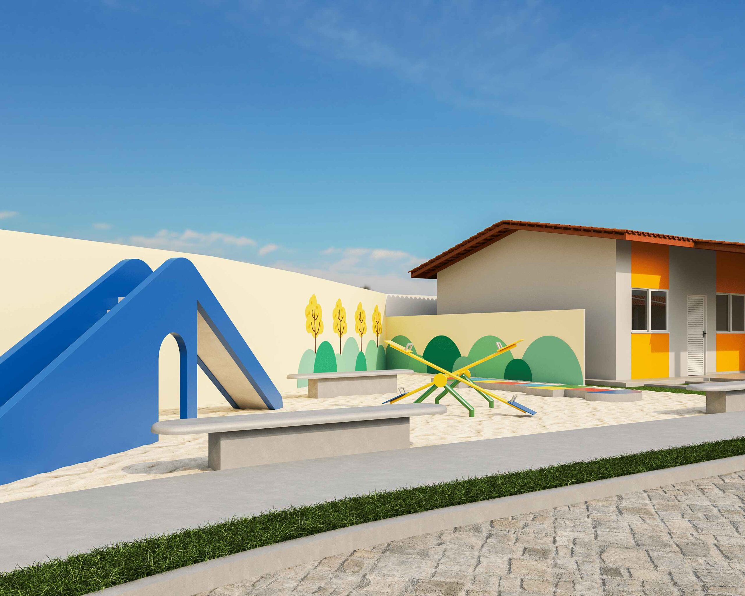 Imagem Casa de Condomínio com 2 Quartos à Venda, 50 m² em - Marechal Deodoro Imagem Casa de Condomínio com 2 Quartos à Venda, 50 m² em - Marechal Deodoro