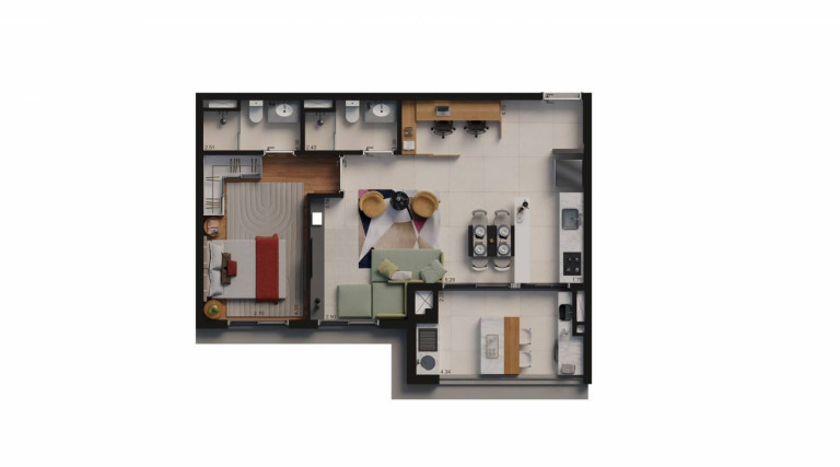 Imagem Apartamento com 2 Quartos à Venda, em Vila Mariana - São Paulo Imagem Apartamento com 2 Quartos à Venda, em Vila Mariana - São Paulo