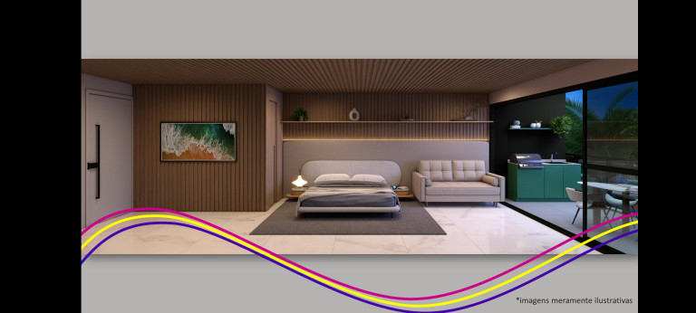 Imagem Apartamento com 1 Quarto à Venda, 28 m² em Muro Alto - Ipojuca Imagem Apartamento com 1 Quarto à Venda, 28 m² em Muro Alto - Ipojuca