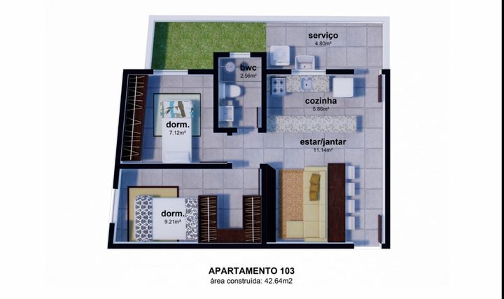 Imagem Apartamento com 2 Quartos à Venda, 45 m² em Ingleses Do Rio Vermelho - Florianópolis Imagem Apartamento com 2 Quartos à Venda, 45 m² em Ingleses Do Rio Vermelho - Florianópolis