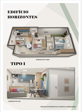 Imagem Apartamento com 2 Quartos à Venda, em Vila Ré - São Paulo Imagem Apartamento com 2 Quartos à Venda, em Vila Ré - São Paulo