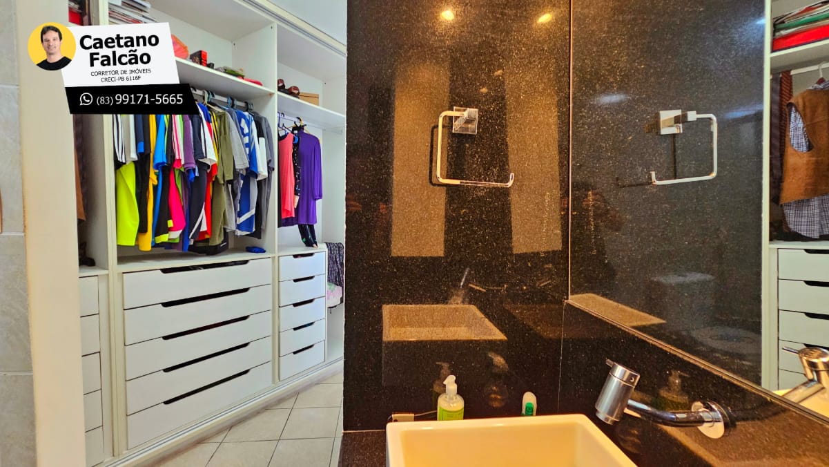 Imagem Apartamento com 3 Quartos à Venda, 124 m²em Tambaú - João Pessoa