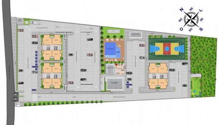 Imagem Apartamento com 2 Quartos à Venda, 59 m²em Alvorada - Manaus