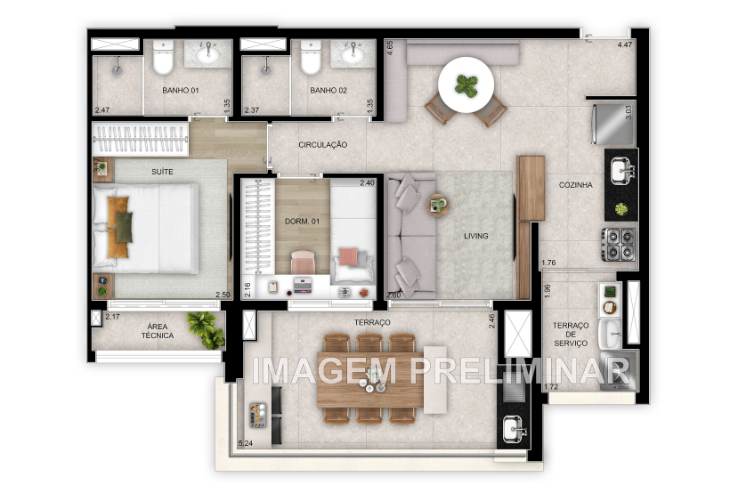 Imagem Apartamento com 3 Quartos à Venda, 24 m²em Tatuapé - São Paulo Imagem Apartamento com 3 Quartos à Venda, 24 m²em Tatuapé - São Paulo