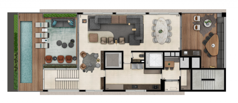 Imagem Cobertura com 5 Quartos à Venda, 498 m² em Jardim Paulista - São Paulo