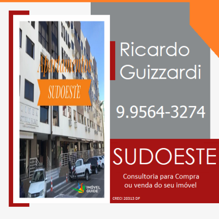 Apartamento com 1 Quarto à Venda,  em Setor Sudoeste - Brasília