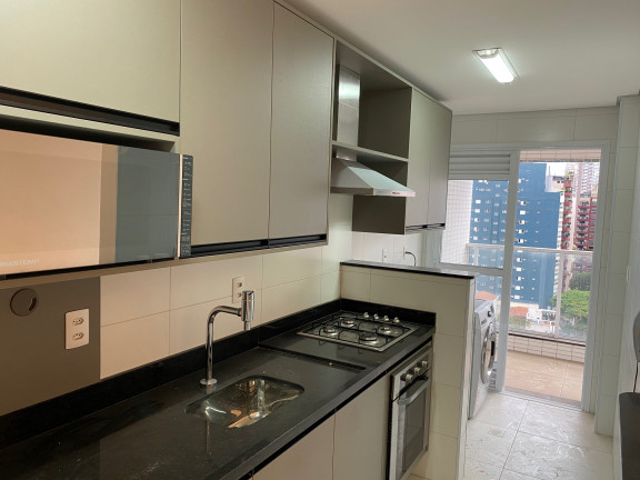 Imagem Apartamento com 1 Quarto para Alugar, 50 m² em Embaré - Santos