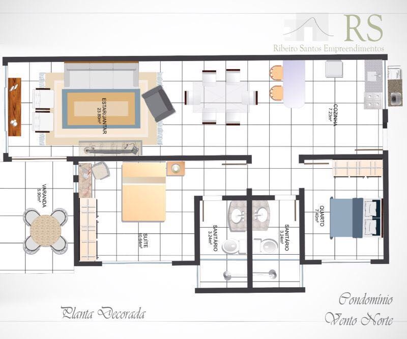 Imagem Casa de Condomínio com 2 Quartos à Venda, 140 m²em Nova Abrantes (Abrantes) - Camaçari