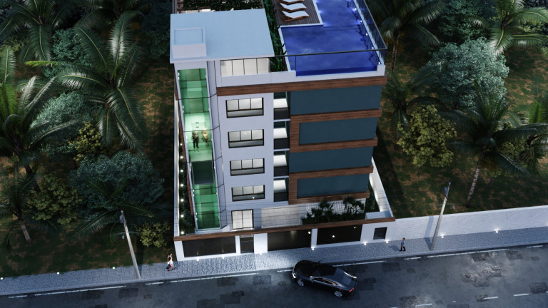 Imagem Flat com 1 Quarto à Venda, 33 m² em Rua Sergipe - Tamandaré