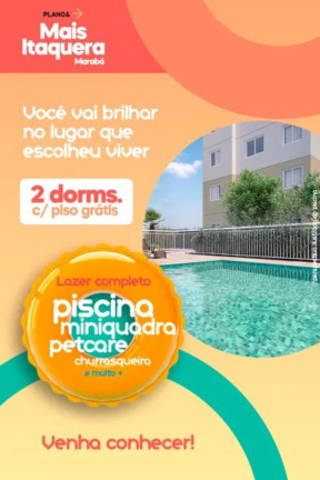 Apartamento com 2 Quartos à Venda, 33 m² em Vila Carmosina - São Paulo