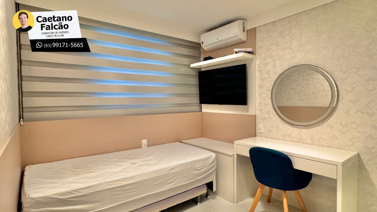 Imagem Apartamento com 3 Quartos à Venda, 160 m²em Bessa - João Pessoa