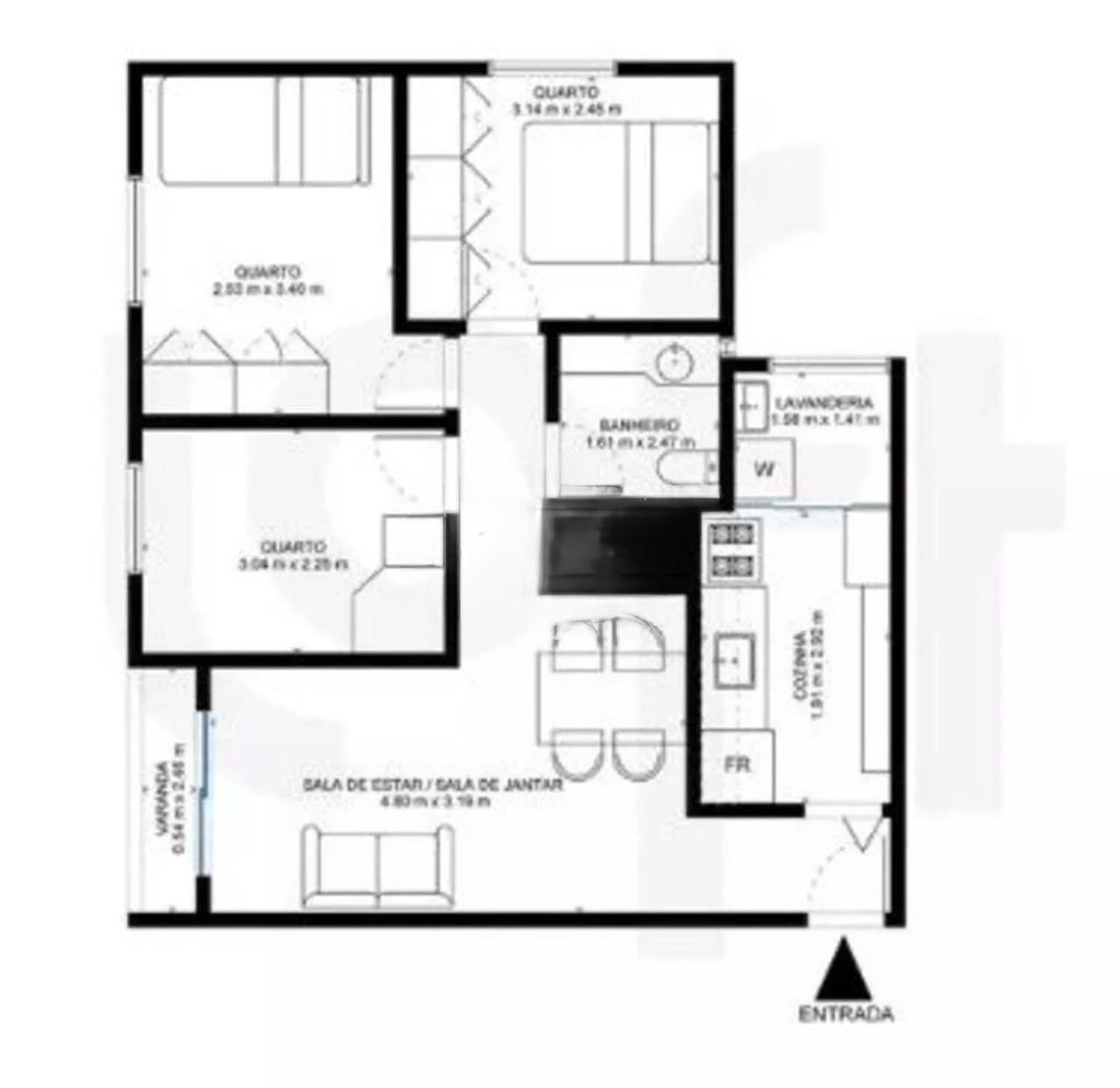 Imagem Apartamento com 3 Quartos à Venda, 62 m²em Lauzane Paulista - São Paulo