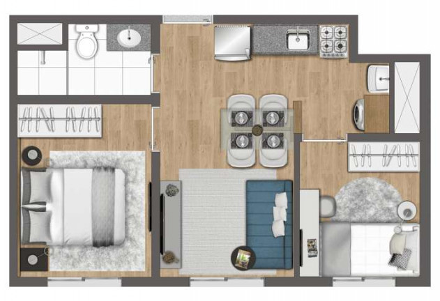 Imagem Apartamento com 1 Quarto à Venda, 24 m² em Butantã - São Paulo