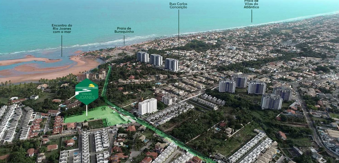 Imagem Apartamento com 2 Quartos à Venda, 53 m²em Buraquinho - Lauro de Freitas Imagem Apartamento com 2 Quartos à Venda, 53 m²em Buraquinho - Lauro de Freitas