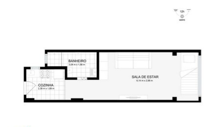 Imagem Apartamento com 1 Quarto à Venda, 30 m² em Copacabana - Rio de Janeiro