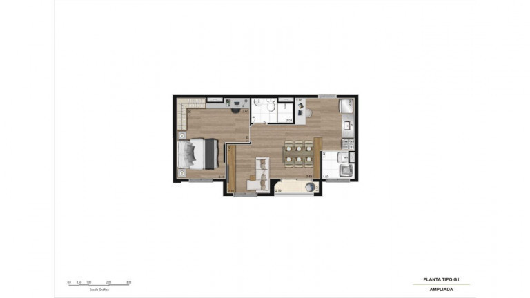Imagem Apartamento com 2 Quartos à Venda, 44 m² em Barra Funda - São Paulo