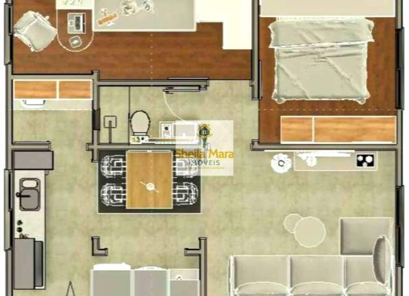 Imagem Apartamento com 2 Quartos à Venda, 50 m²em Jardim García - Campinas