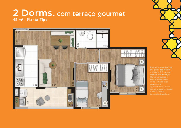 Imagem Apartamento com 2 Quartos à Venda, 56 m² em Saúde - São Paulo