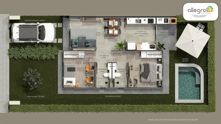 Imagem Casa de Condomínio com 2 Quartos à Venda, 150 m² em Campo Alegre - Nova Iguaçu Imagem Casa de Condomínio com 2 Quartos à Venda, 150 m² em Campo Alegre - Nova Iguaçu