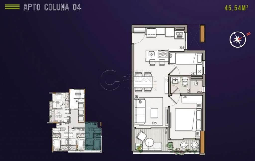 Imagem Apartamento com 2 Quartos à Venda, 45 m²em Meireles - Fortaleza Imagem Apartamento com 2 Quartos à Venda, 45 m²em Meireles - Fortaleza