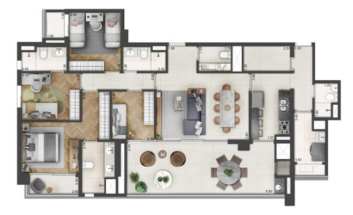 Imagem Apartamento com 4 Quartos à Venda, 145 m² em Vila Mariana - São Paulo