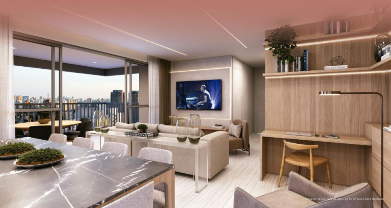 Imagem Apartamento com 3 Quartos à Venda, 113 m² em Mirandópolis - São Paulo