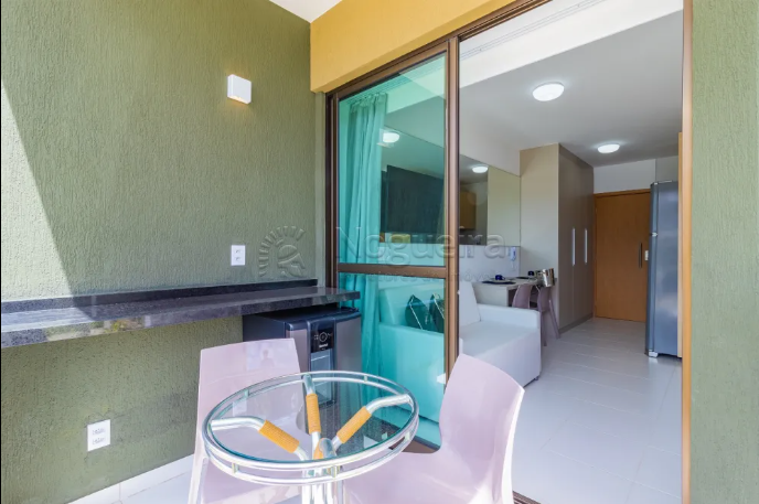 Imagem Flat com 1 Quarto à Venda, 28 m²em Muro Alto - Ipojuca
