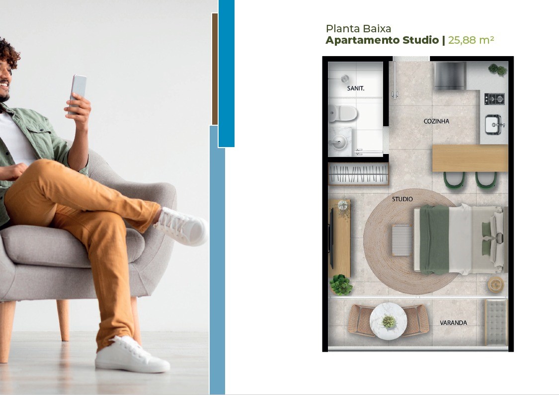 Imagem Studio com 1 Quarto à Venda, 25 m²em Itacimirim (Monte Gordo) - Camaçari Imagem Studio com 1 Quarto à Venda, 25 m²em Itacimirim (Monte Gordo) - Camaçari