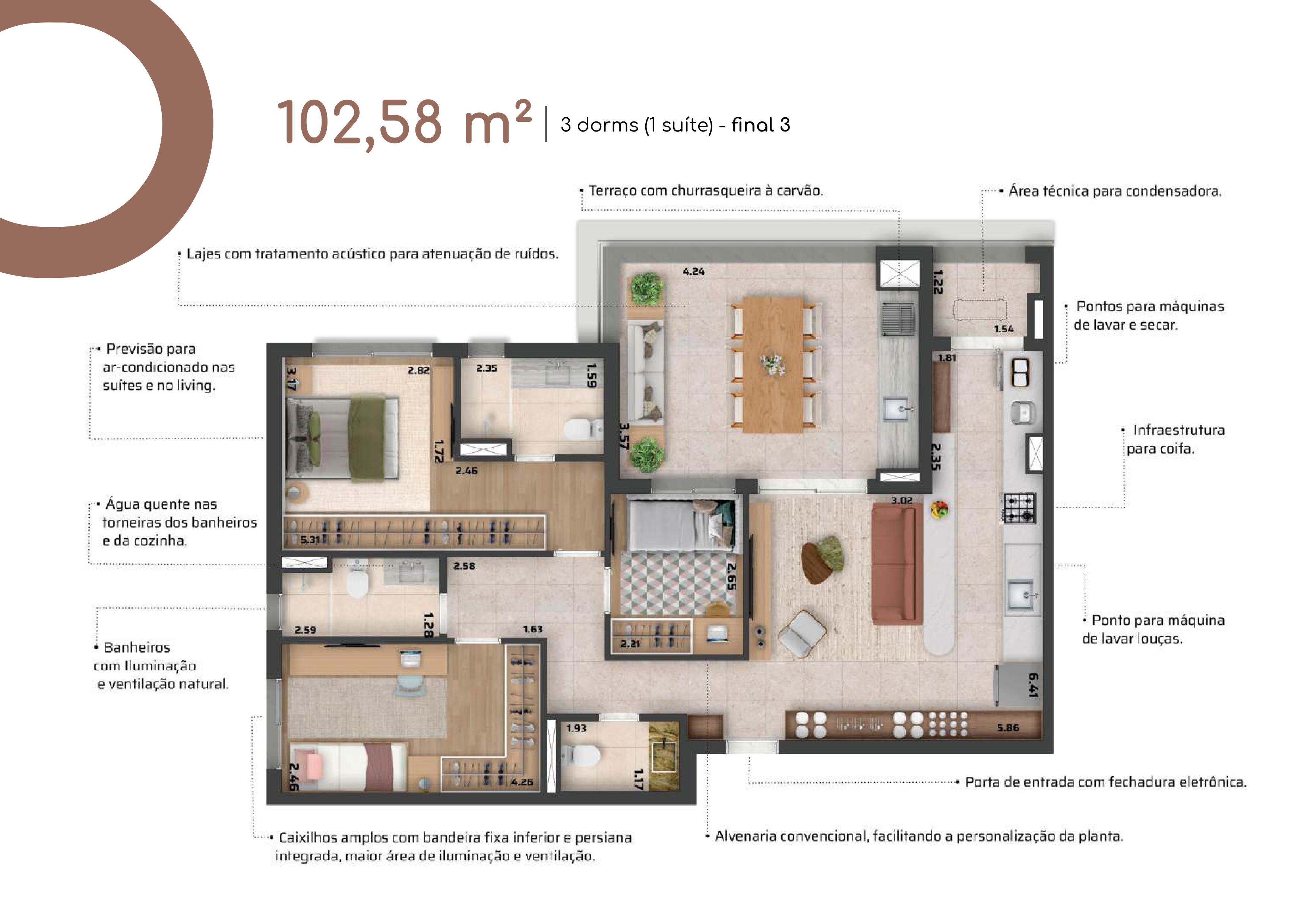 Imagem Apartamento com 3 Quartos à Venda, 103 m² em Vila Mariana - São Paulo