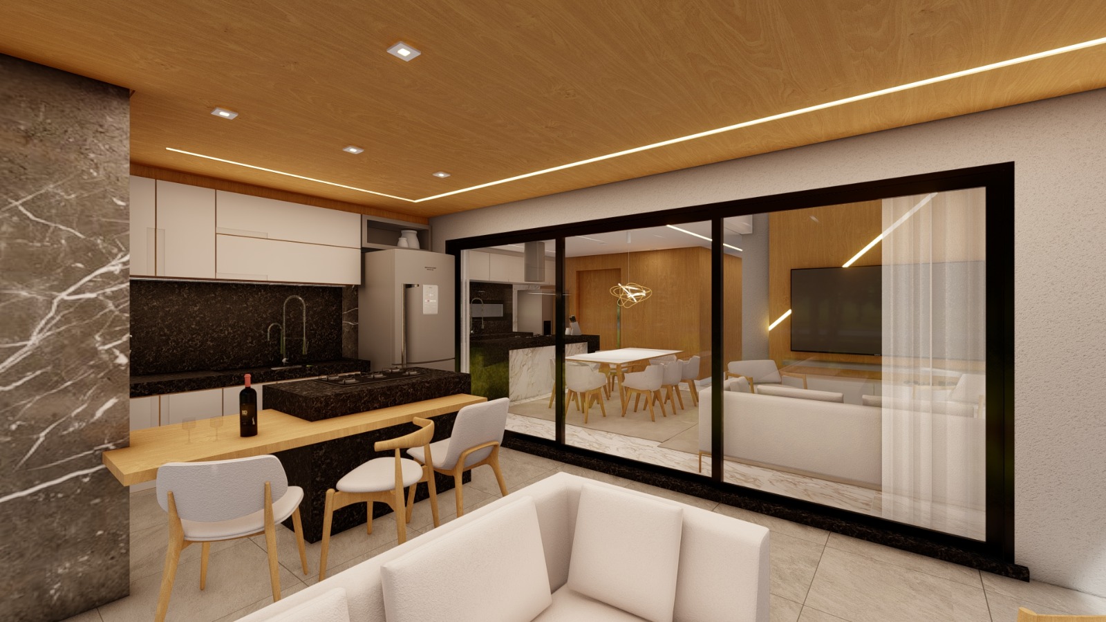 Imagem Casa de Condomínio com 4 Quartos à Venda, 228 m²em Cidade Alpha - Eusébio