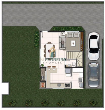 Imagem Sobrado com 3 Quartos à Venda, em Boa Vista - Curitiba Imagem Sobrado com 3 Quartos à Venda, em Boa Vista - Curitiba