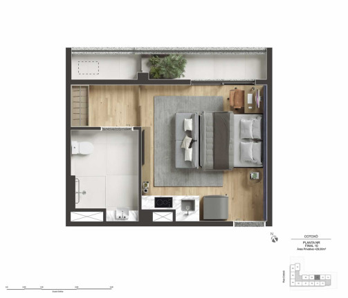Imagem Apartamento com 2 Quartos à Venda, 29 m²em Perdizes - São Paulo Imagem Apartamento com 2 Quartos à Venda, 29 m²em Perdizes - São Paulo