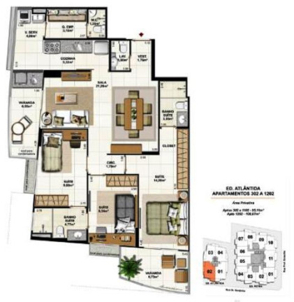 Imagem Apartamento com 2 Quartos à Venda,  em Santa Rosa - Niterói