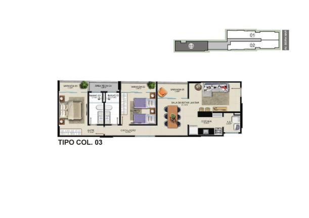 Imagem Apartamento com 3 Quartos à Venda, 235 m² em Praia do Morro - Guarapari Imagem Apartamento com 3 Quartos à Venda, 235 m² em Praia do Morro - Guarapari