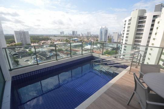 Imagem Flat com 1 Quarto para Alugar, 28 m²em Boa Viagem - Recife