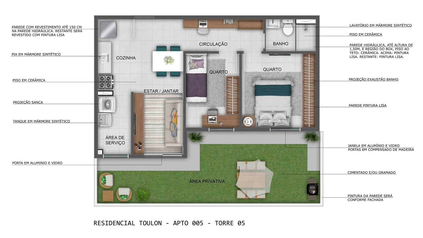 Imagem Apartamento com 2 Quartos à Venda, 45 m² em Tabuleiro do Martins - Maceió Imagem Apartamento com 2 Quartos à Venda, 45 m² em Tabuleiro do Martins - Maceió