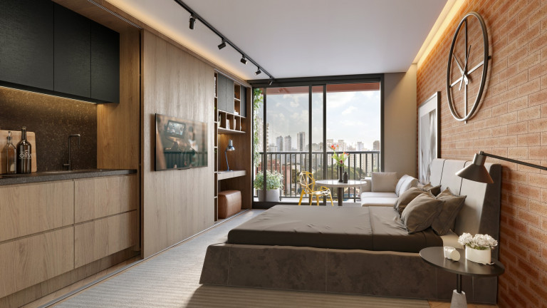 Imagem Apartamento com 2 Quartos à Venda, 46 m² em Pinheiros - São Paulo