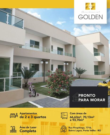 Imagem Casa de Condomínio com 3 Quartos à Venda, 93 m² em Lagoa - Porto Velho Imagem Casa de Condomínio com 3 Quartos à Venda, 93 m² em Lagoa - Porto Velho